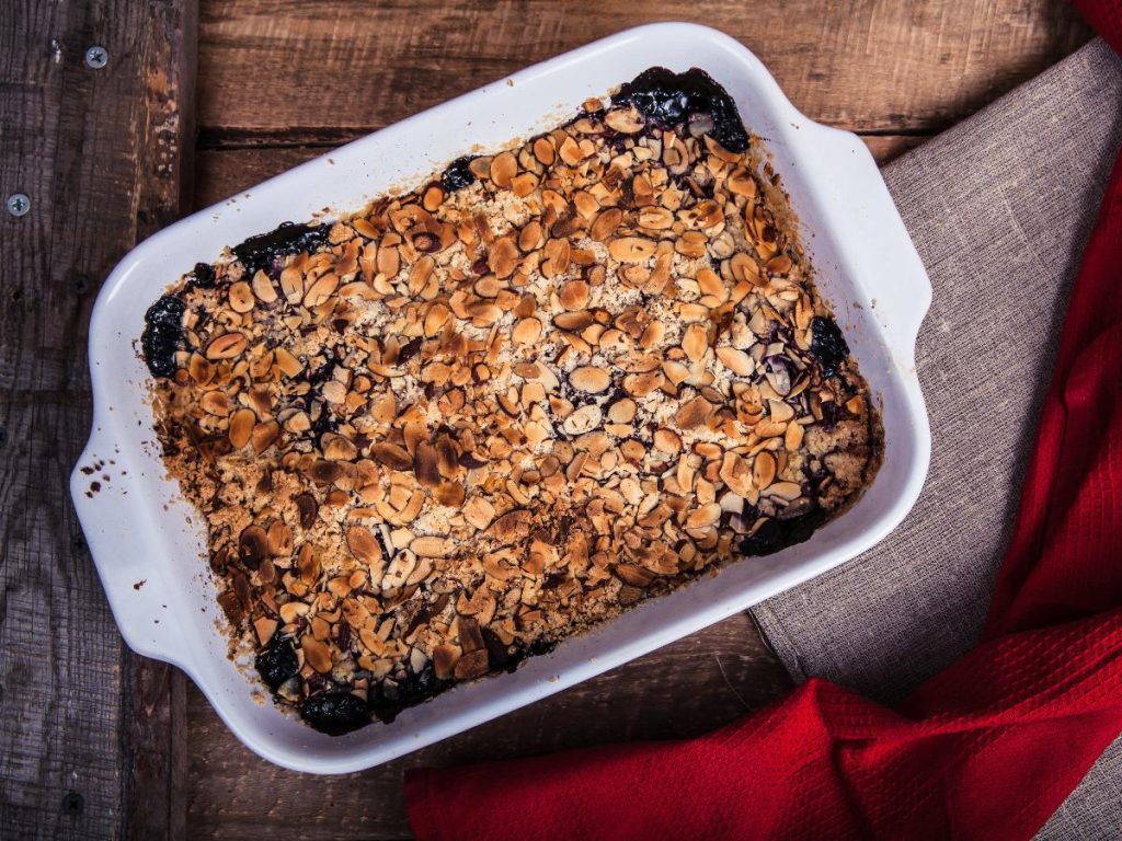 D2 Blueberry Crumble Recipe