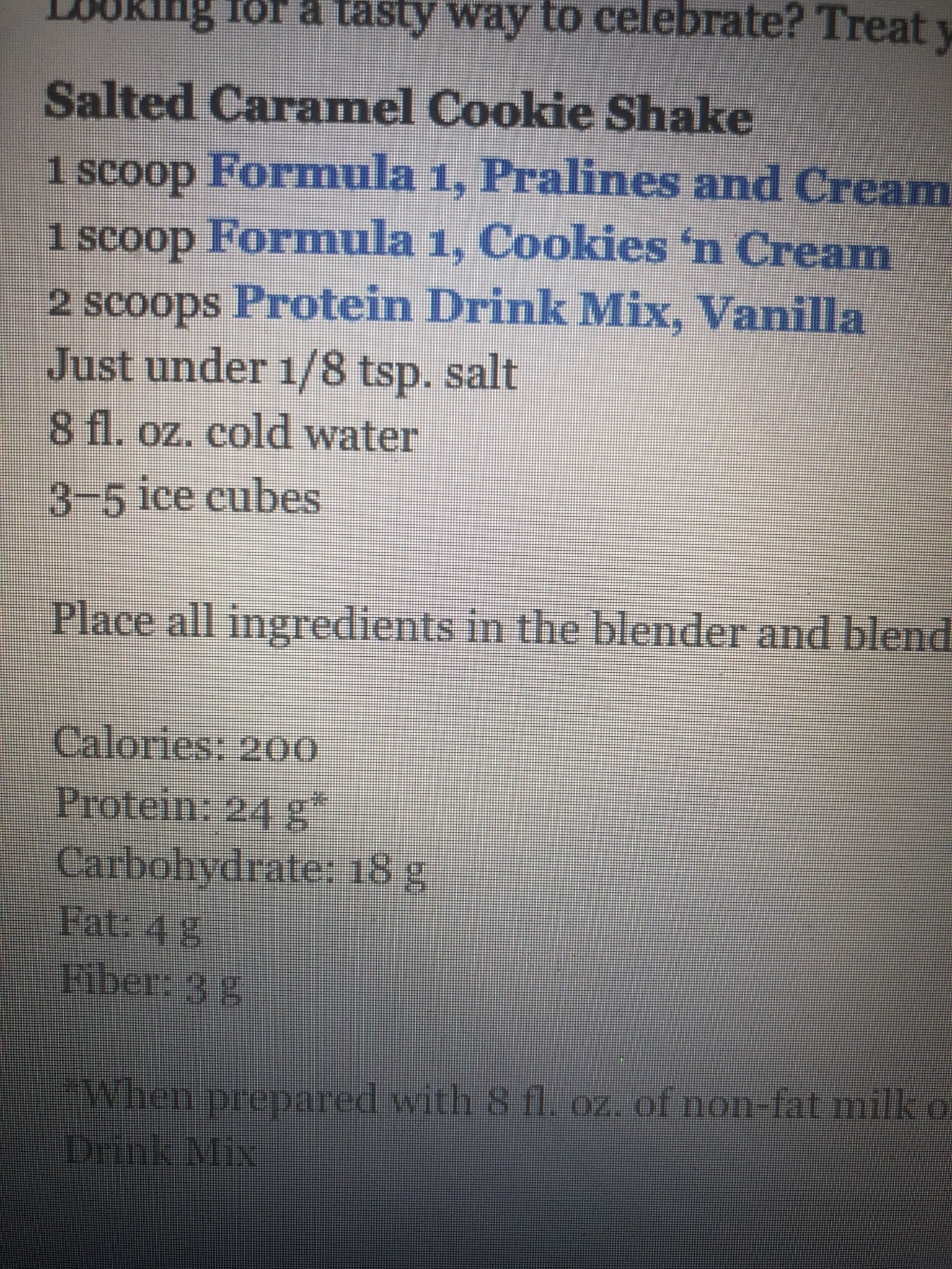 Herbalife Salted Caramel Shake Recipe A Delicious and Nutritious Blend