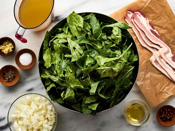 Kickin Collards Recipe