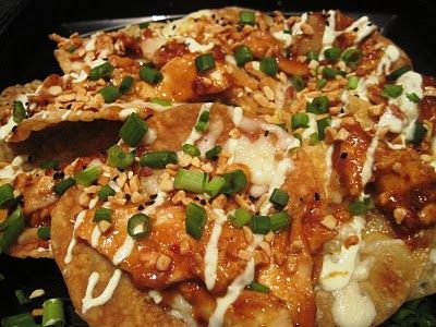 Asian Nachos, Grand Lux Cafe Recipe