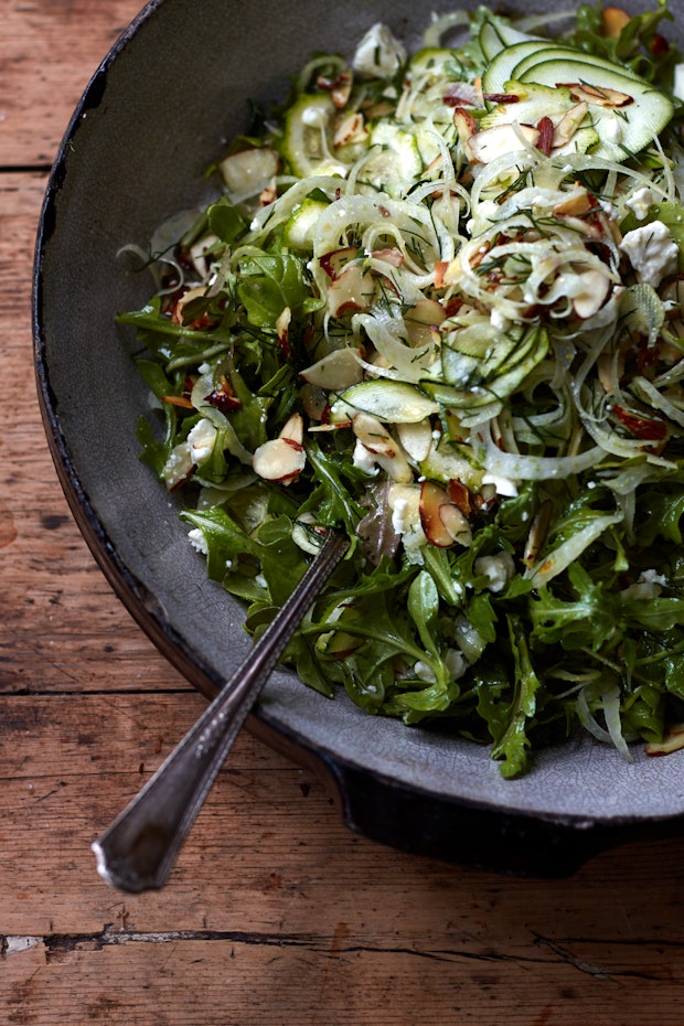 Chopped Carrot Salad With Fennel, Orange, And Hazelnuts Recipe