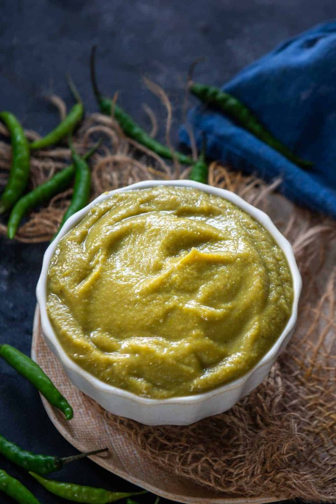 Green Chilli Jam Recipe