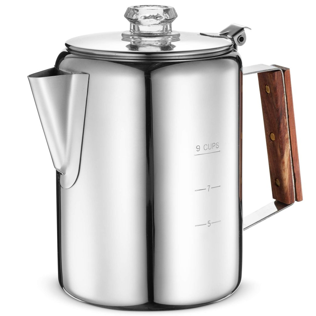 Stove Top Glass Coffee Percolator