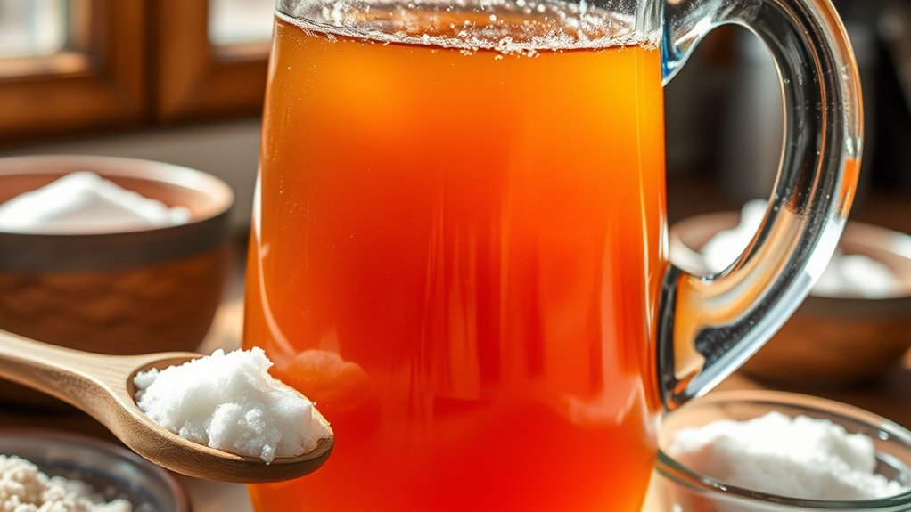 baking soda softens bitterness