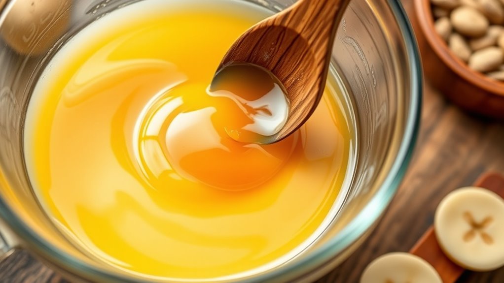 beat eggs add vanilla