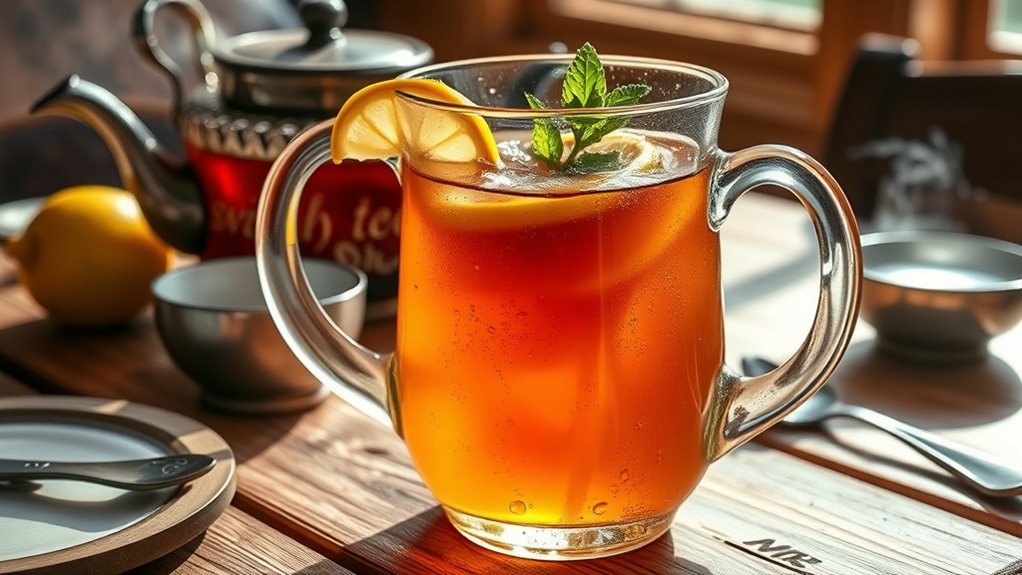 boiled concentrated steeped tea