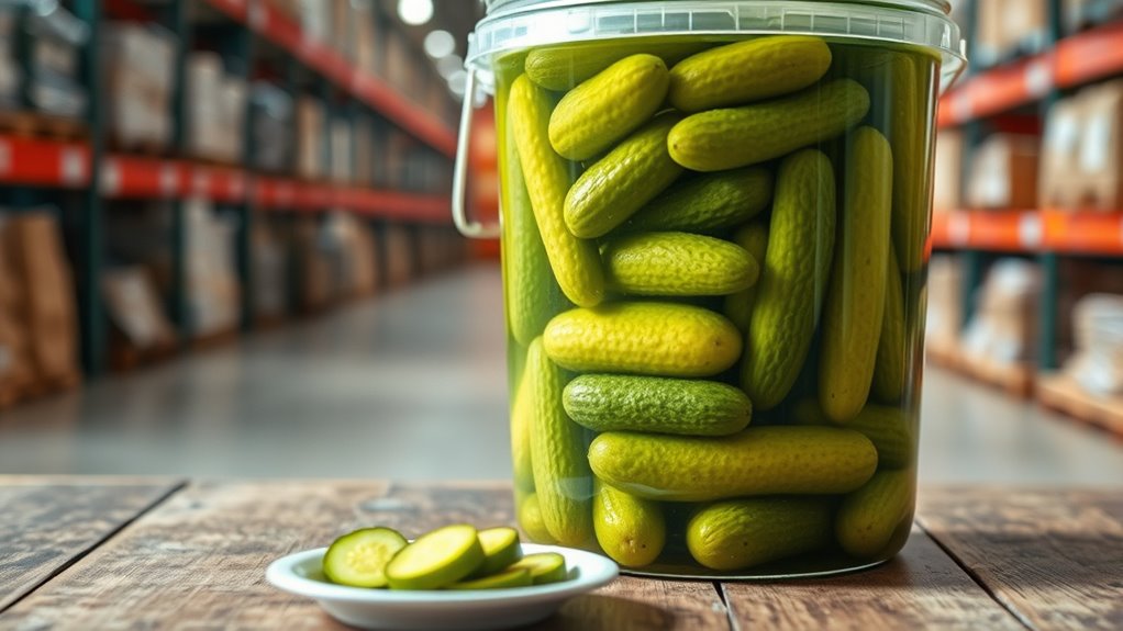 bulk pickles save money