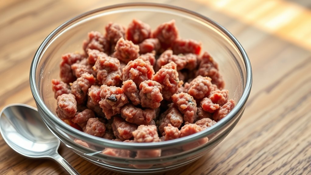 chill mixture for optimal stuffing