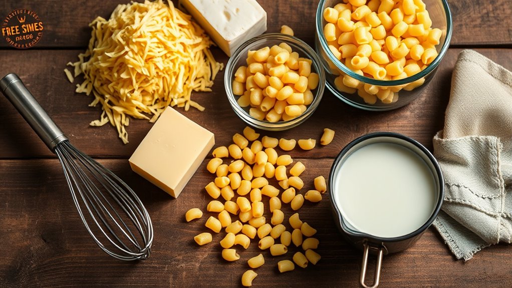 creamy macaroni cheese essentials
