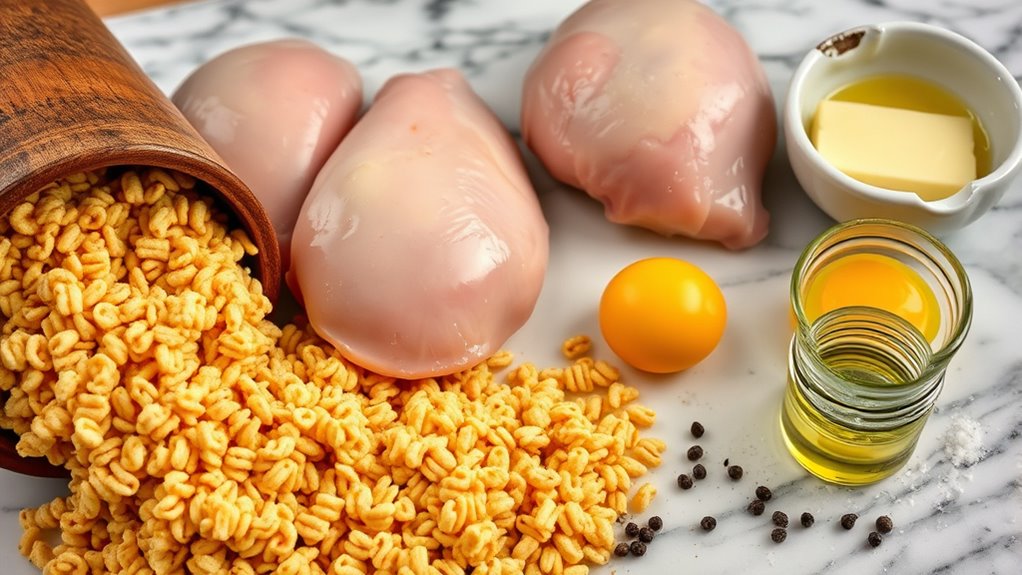 crispy flavorful chicken coating