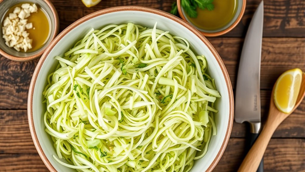 delicious angel hair cabbage