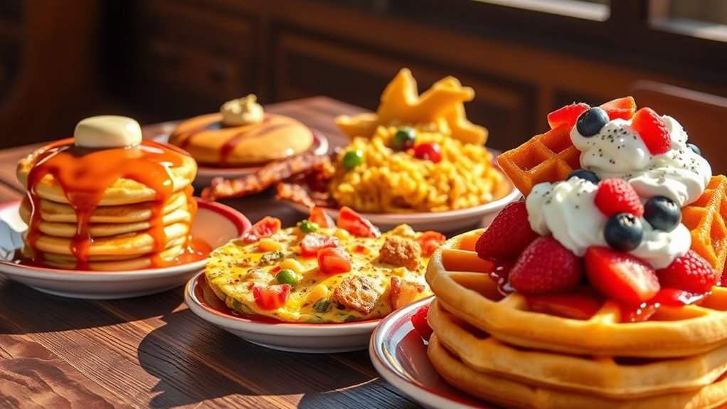 delicious breakfast favorites await