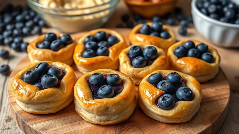 eight jumbo blueberry treats