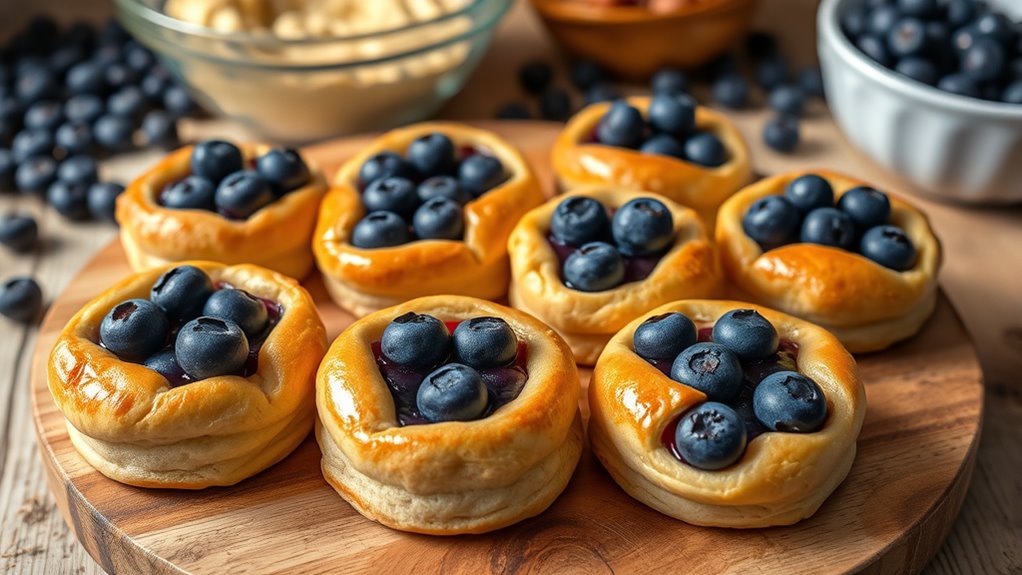 eight jumbo blueberry treats
