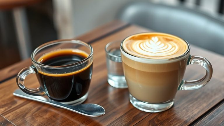espresso with different milks