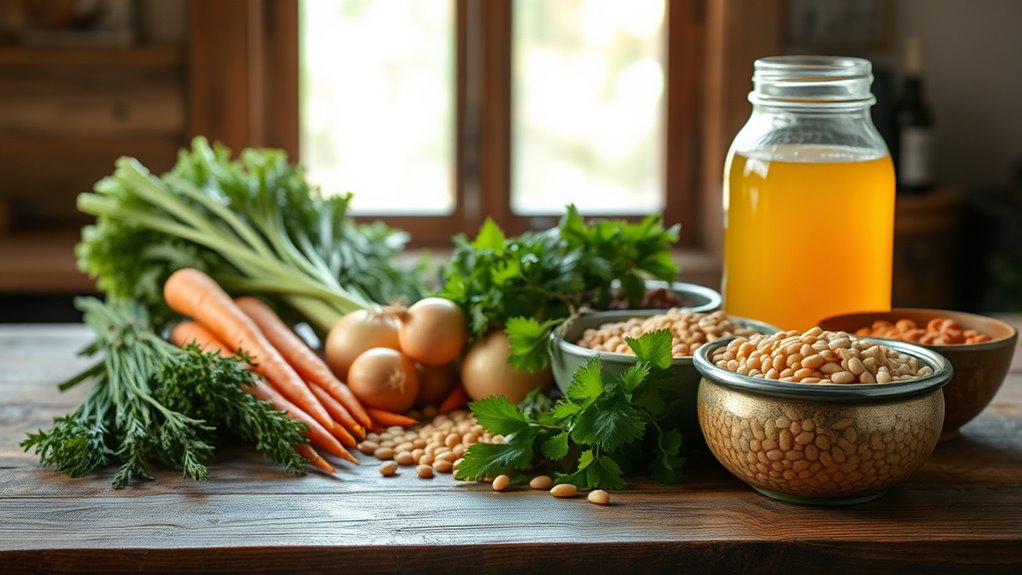 essential ingredients for soup