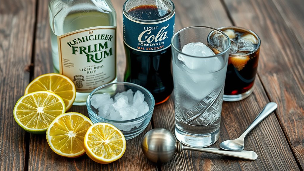 fresh lime crushed ice