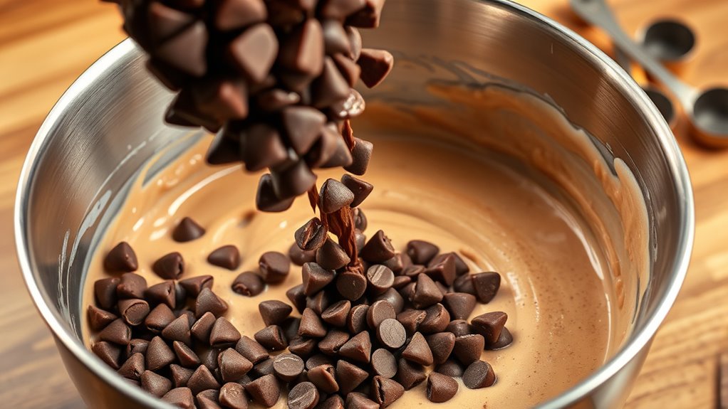ganache style smooth chocolate melting