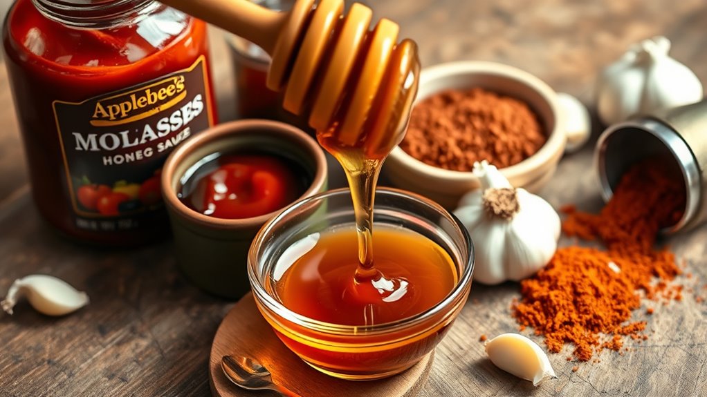 gather honey bbq ingredients