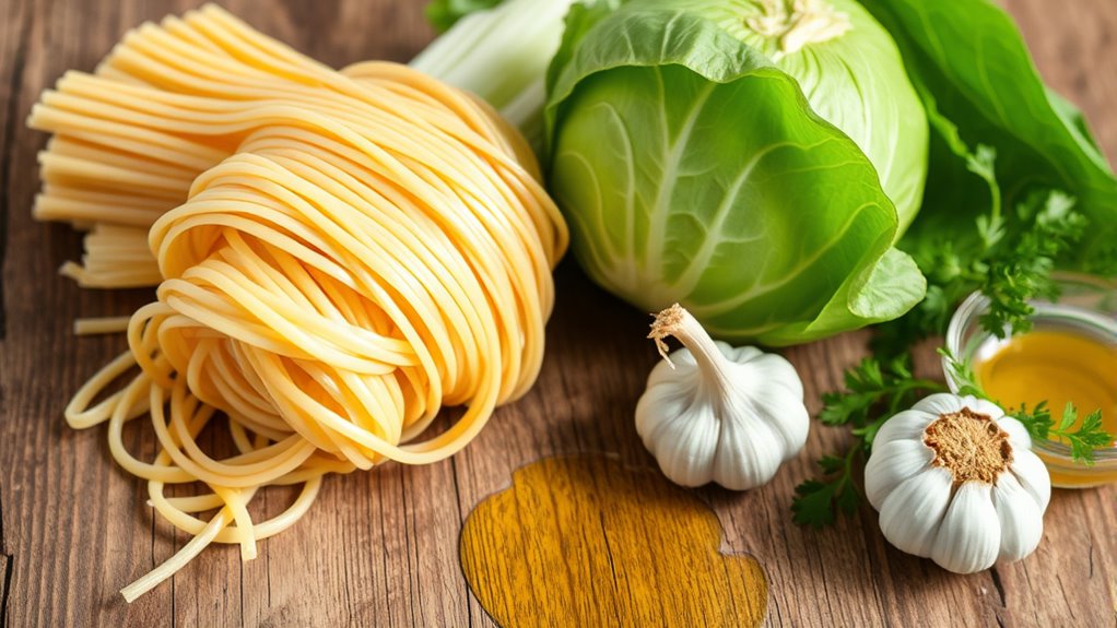gather ingredients for slaw