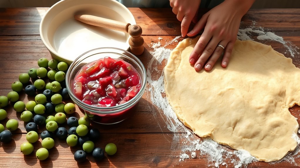 gooseberry pie filling preparation