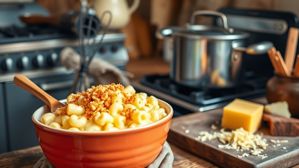 homemade creamy macaroni goodness
