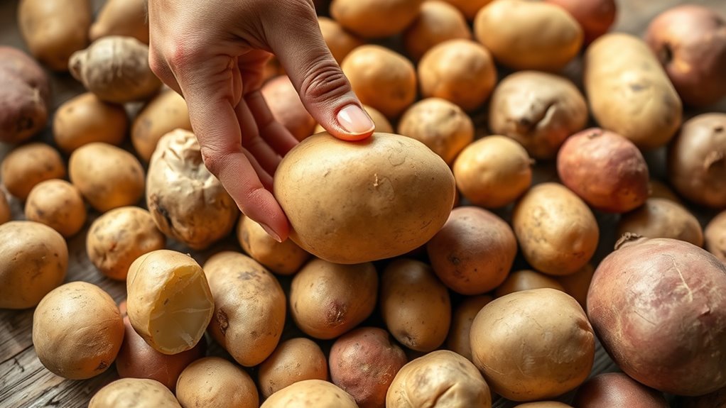 large unblemished russet potatoes