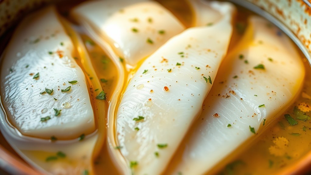marinate tilapia briefly in tequila