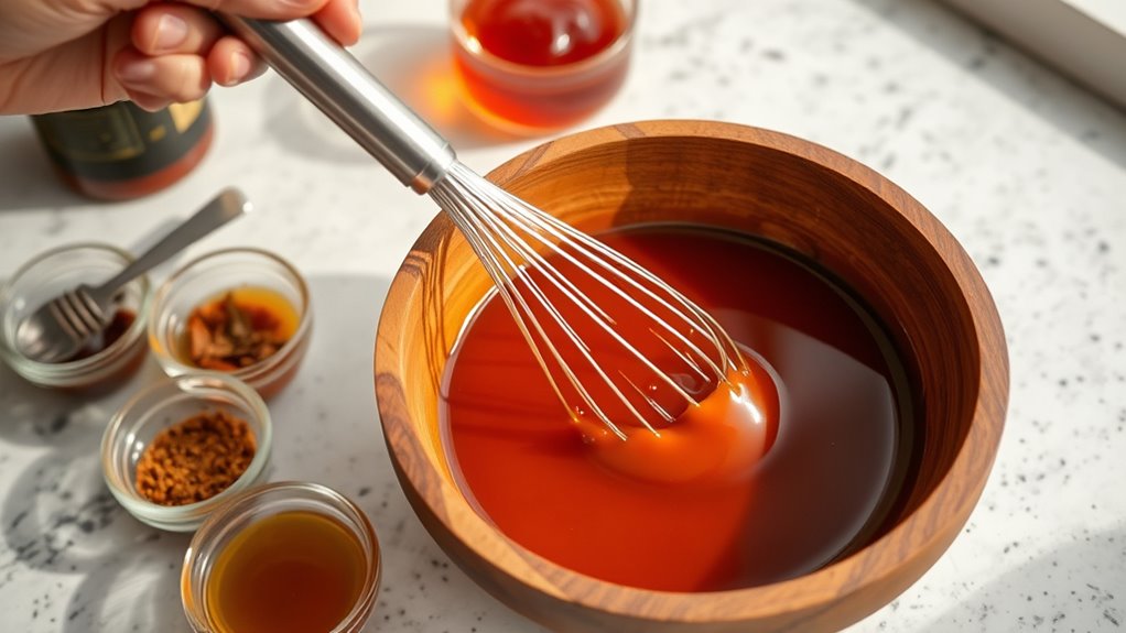 mix ingredients simmer until thick