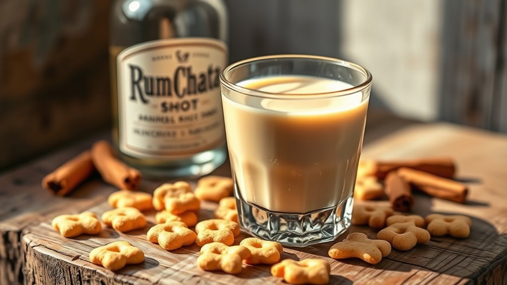 nostalgic creamy dessert shot