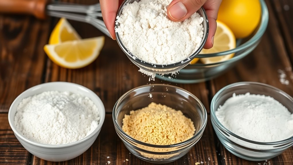 optimal flour for batter