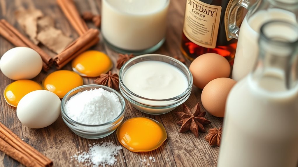 rich creamy spiced eggnog essentials