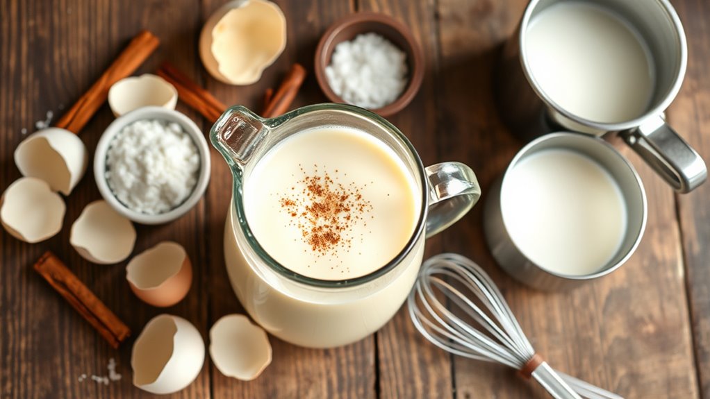 rich creamy spiced holiday drink