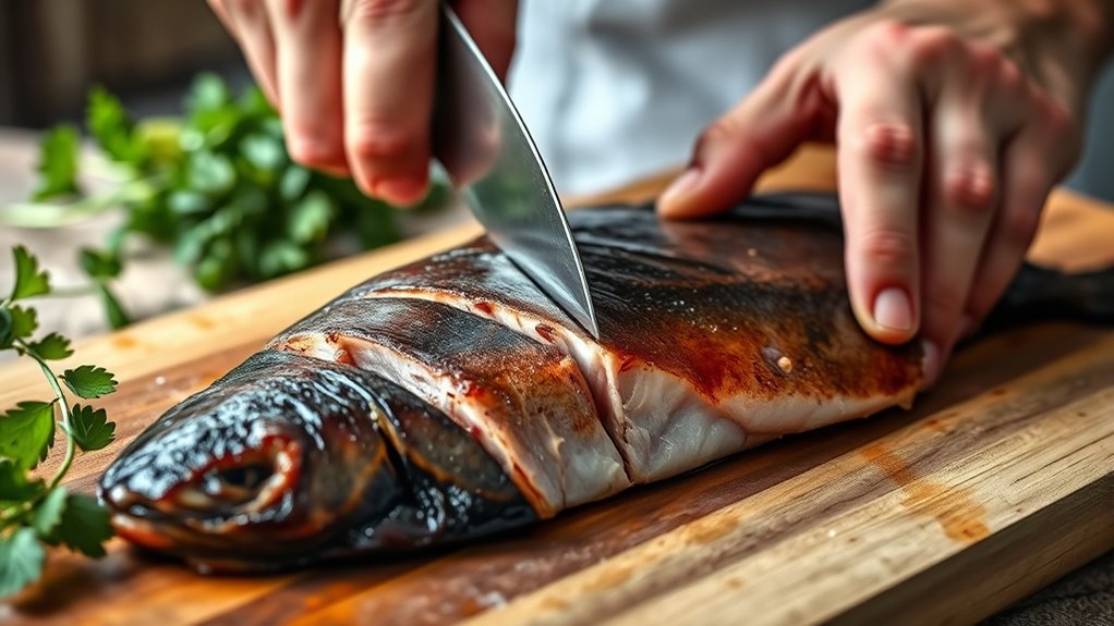 sharp flexible fillet portions