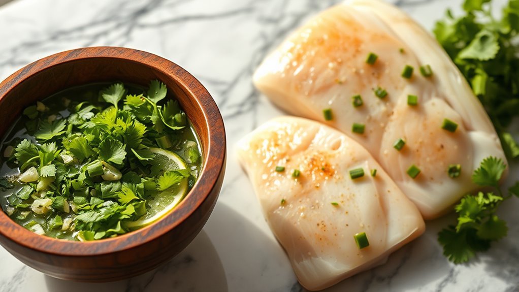 tequila cilantro garlic lime marinade