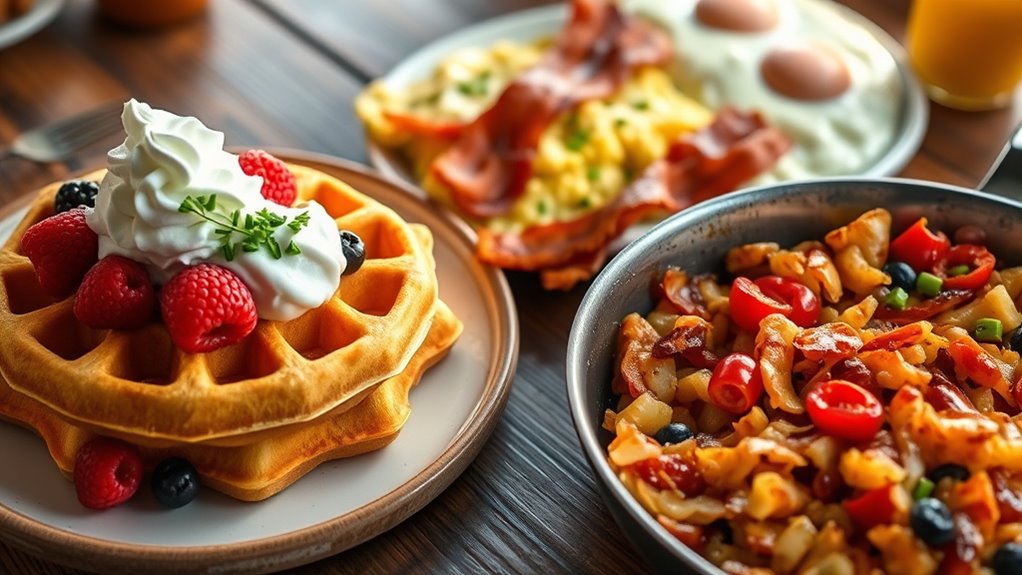 unique breakfast twists offered